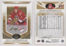 2020-21 Upper Deck SP Signature Edition Legends Gold Kent Manderville #282