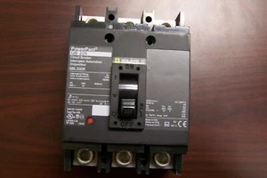 QBL32225 QBL 3Pole, 225Amps, 240Volt Bolt-On Square D PREOWNED/USED Breaker - Picture 1 of 8