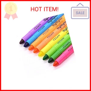 YISAN Bible Highlighters No Bleed,Gel Highlighters,Dry Highlighters,Crayon Marke - Picture 1 of 2