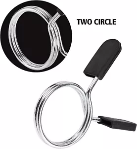 2 Pezzi Pinze per Barre Pesi Bilanciere 2 Pollici per Barra Olimpica Molla Lock Collare - Foto 1 di 4