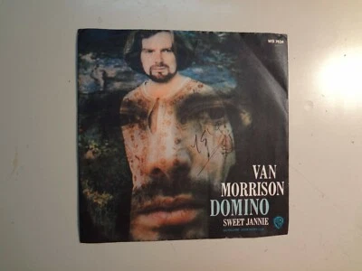 VAN MORRISON:(From Them)Domino-Sweet Jannie-Italy 7" 71 Warner Bros. WB 7434 PSL Foto 1 de 4