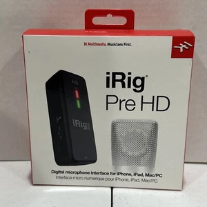 IK Multimedia iRig Pre HD Digital High Definition Microphone Interface - Picture 1 of 5