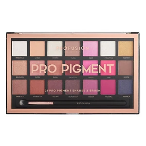 Profusion Cosmetics Pro Pigment 21 Shade Eyeshadow Palette with Free Pro Series - Picture 1 of 5