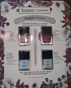 Butter London Professional 6-piece Nail Lacquer & Treatment Set - New Sealed - Picture 1 of 1