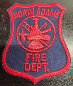 Vintage North Adams Massachusetts Fire Department Shoulder Patch - Picture 1 of 3