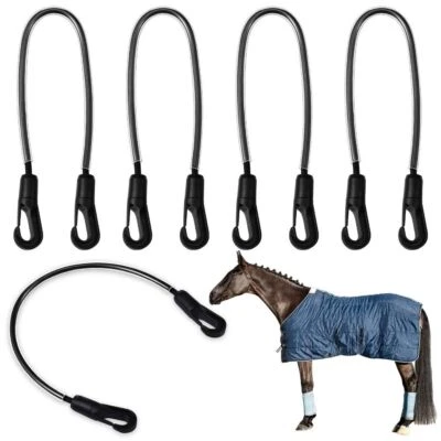 Adjustable Elastic Horse Blanket Straps Elastic Tail Strap  Horse Owners - Image 1 of 4