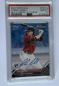 Corbin Carroll 2023 Topps MLB Stars Postseason RC Autograph Auto /49 PSA 10 - Bild 1 von 1
