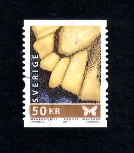 Sweden 2007 Swallowtail Butterfly single-value set (SG 2518) fine used - Picture 1 of 1