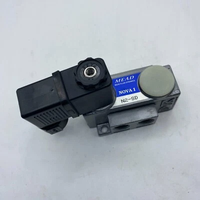 MEAD FLUID DYNAMICS N2-SD NOVA 1 VÁLVULA SOLENÓIDE N2SD 120 VAC 48 VDC - Imagem 1 de 4