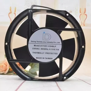Ventilateur de refroidissement à billes D A17251-V2HBLP 17251 AC230V 0,11A 17CM 15CM - Photo 1/2