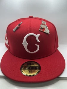 Cincinnati Reds 1919 World Series Coca Cola New Era Hat 7 1/2 Fitted Coke - Picture 1 of 6