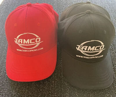 Lote de (4) Chapéus de Pintura Automotiva TAMCO Novos Vermelho Preto Novo - Imagem 1 de 4