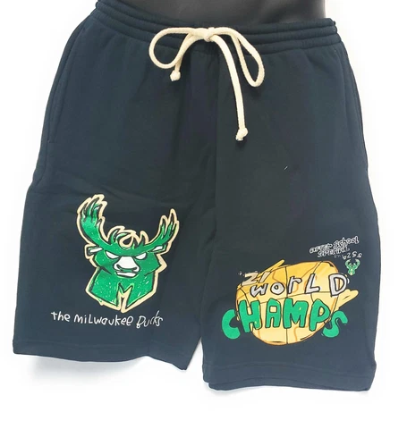 Mens After School Special Milwaukee Bucks '21 World Champ NBA Athletic Shorts Cover