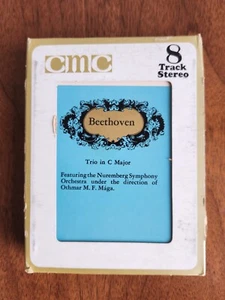 Vtg Beethoven Trio in C Major 8 Track Tape Classical Music - Picture 1 of 5