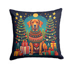 Vizsla Christmas Fabric Decorative Pillow DAC1162PW1414
