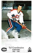 1982-83 Kingston Canadians #9 Syl Grandmaitre