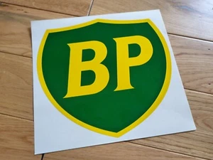 BP 89 On Shield Car STICKER 9" Petrol Pump Garage Gas Racing Rally Hot Rod Race - Picture 1 of 1