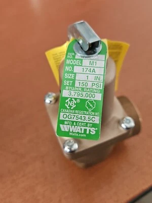 1 174A-150 26 x 185 ASME pressure safety relief - Image 1 of 4