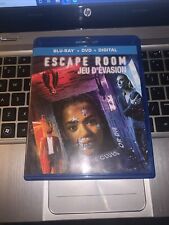 Escape Room ( Blu Ray/ Dvd) 2 Disk Set! Find The Clues Or Die!