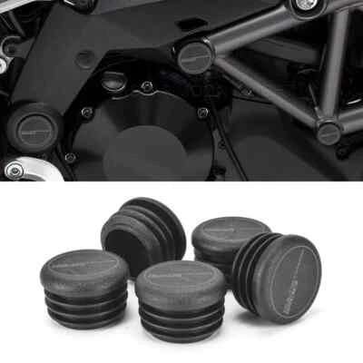 Frame Hole Cover Caps Plug Frame Cap Set For Ducati Multistrada 1200 S 2015- - Imagem 1 de 4