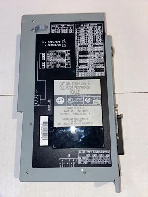 Allen Bradley PLC-5/20 Processor Module 1785-L20B Series C Rev D - Image 1 of 4