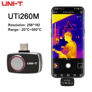 UNI-T UTi260M Mobile Phone Thermal Imager IR Camera 256*192 Android Phone Type-C - Picture 1 of 12
