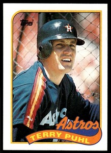 1989 Topps Terry Puhl Houston Astros #119