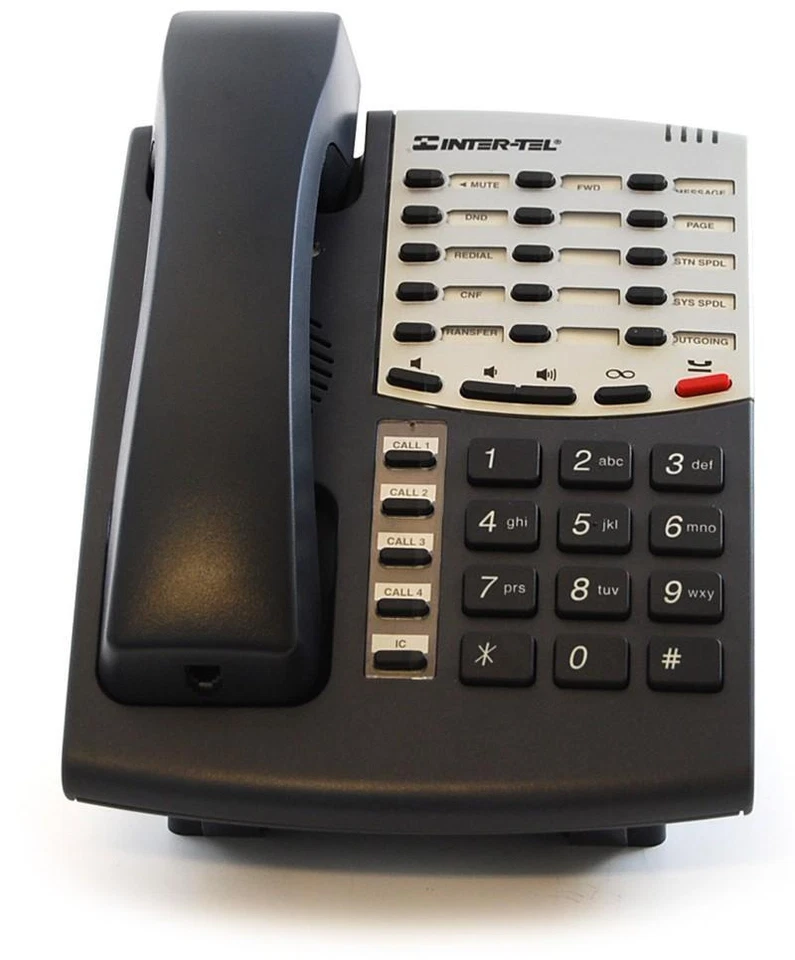 Fully Refurbished Intertel Axxess 550.8500 Basic Digital Phone (Charcoal) - Image 1 of 1