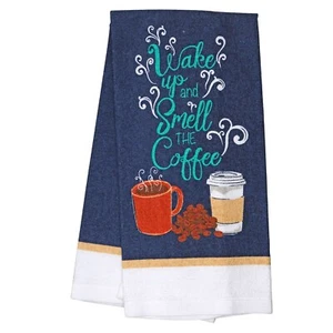 Dish Towels - Kitchen Towels Coffee Themed - 4 Pack - Gifts for women - Picture 1 of 1