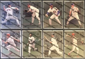 1996 Leaf Preferred Steel Baseball Cards Lot of 8 Boggs Clemens Sheffield Grace+ - Picture 1 of 2