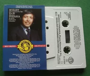 Mozart Piano Concertos Nos 15 & 16 Murray Perahia ECO Cassette Tape - TESTED - Picture 1 of 2