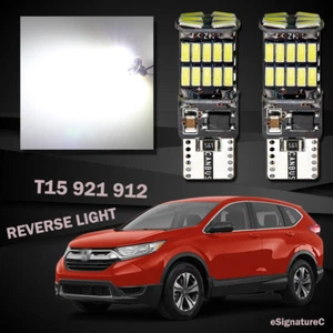 2 x Backup Reverse Light 921 T15 26SMD LED Bulb For 2017 - 2023 Honda CRV White - Foto 1 di 6