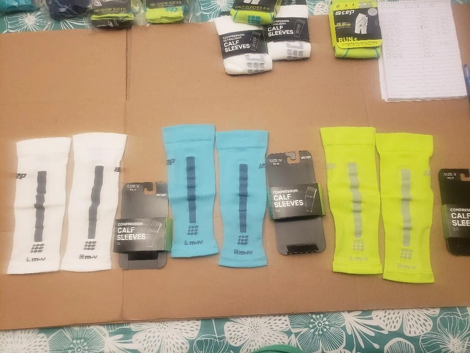 CEP Calf Sleeves 3.0 Men's Size V 5 Performance Cross fit Sleeves, Choose Color - Image 1 of 4