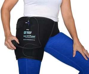 ✅ Battle Creek Ice It! Pump Cold & Compression Therapy Wrap Hip for Pain Relief - Picture 1 of 9