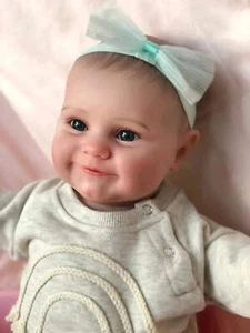 20-Inch Reborn Baby Doll - Evie - Joyful Melody - Picture 1 of 6