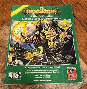 Hackmaster Gamemaster's Coupon Book 2003 1st Print Kenzer RPG D&D GM DM Complete - Picture 1 of 10
