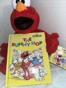 Sesame Street Elmo Kohl's Cares 14" Plush Toy The Bunny Hop Book - BRAND NEW - Picture 1 of 2