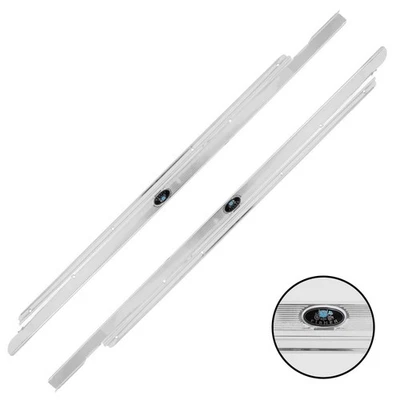 Tapicería Repuestos 3000 64-67 Chevrolet Chevy II Placa de umbral de puerta Foto 1 de 3