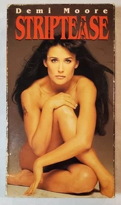 1996 Striptease VHS Home Video Tape 1st Print Release Demi Moore Movie Film - Picture 1 of 3