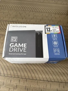 AVOLUSION HDDGU3-PRO5X 12TB PRO 5X LECTEUR DE JEU STOCKAGE DE JEU EXTERNE XBOX - Photo 1/1