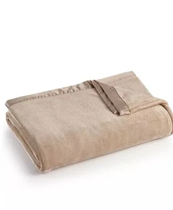New Berkshire classica coperta doppia in peluche vellutato in humus $50 - Foto 1 di 4
