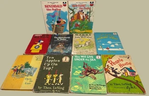 Vintage Children’s Book Lot (10) – Dr. Seuss Early Printing, Snoopy 1st Ed, Theo - Picture 1 of 5