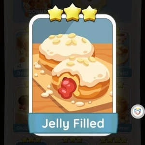 Jelly Filled_MONO_POLY_GO_ STICKER_3⭐⭐⭐stars_⚡⚡cheap & fast delivery⚡⚡ - Picture 1 of 1