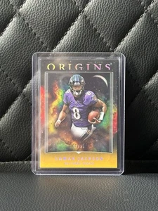 2023 Panini Origins Lamar Jackson #8 GOLD /25 🔥🔥 - Picture 1 of 4