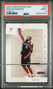 Kenyon Martin 2001 Fleer Showcase #55 Legacy Collection/50 PSA 9 - Imagen 1 de 3