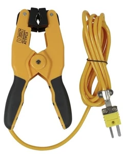 UEi Test Instruments ATTPC3 Pipe Clamp K-Type Thermocouple adapter HVAC Temp. P9 - Picture 1 of 1