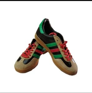 Zapatillas Gucci x Adidas Gazelle US 7 UK 6.5 Usadas - Imagen 1 de 7
