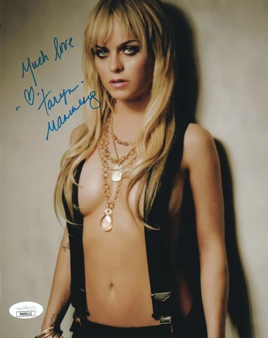 Taryn Manning actress REAL hand SIGNED Photo #3 JSA COA Orange Is The New Black Cover