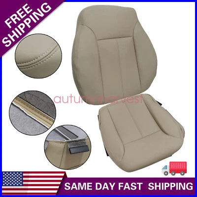 Cubierta de asiento de cuero tostado para Mercedes Benz GL350 GL450 2007-2012 Foto 1 de 4