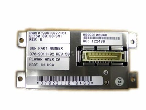 Sun/Planar LCD EL160.80.38-SM1 Touchscreen 160x80 Mono LCD OM0221 - Bild 1 von 2